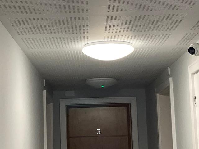 Emergency escape lighting example